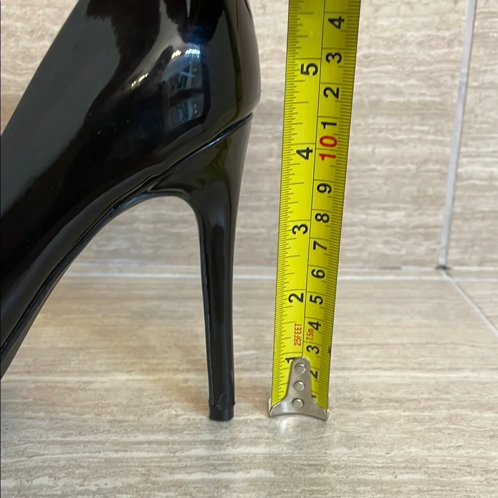 STEVE MADDEN UEC Women’s Size 9 Black Stiletto Heel Pointed Toe - Picture 8 of 14